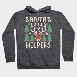 Santa's Little Helpers: Reindeer Christmas Hoodie